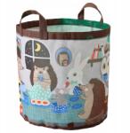 IKEA Nagy Táska Kosár Tároló Játékoknak Erdei Állatok Ikea Skogsduva (005.782.80)