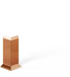 Szklane Mozaiki Külső Sarok Elem F Szénléc Profilhoz, Réz Fényes, 6cm (FL-60-COPPER-MI)