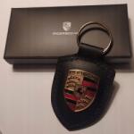 Porsche Design Kulcstartó Porsche bőr, eredeti, Németországban gyártva