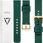 moVear Exkluzív 24mm-es szíj prémium órához Lengyel Movear Palackzöld (S1-24BG-75125Q-PGD)