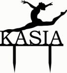 LitteArtDeco Torta topper , akrobata , gimnasztika , akrobatika , fitnesz , dekoráció (LAD239)