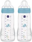 MAM Easy Active Baby Bottle детско шише 4m+ Blue 2x330ml