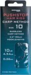 Drennan Előre Kötött Pontyozó Előke Drennan Pushstop Hair Rigs Carp (DRE HNQCMT012)