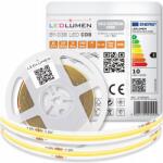 Ledlumen Led szalag Cob 24V 5m Neon Erős 320 dióda/m 1200lm/m vonalas 8mm 4000K (251090509)