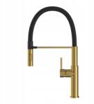 Granitan Konyhai Csaptelep Flexibilis Kifolyócső Soria Brush Gold Szálcsiszolt Konyhai (SORIA23955)