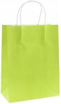 LPM Papír Ajándéktasak Zöld Dekoratív 21x15x8cm