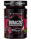 RUNOLAND Bio Cékla Konzerv Golyók 300 g (5901641001546)