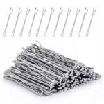 ManyBeauty Dekoratív, klasszikus hajcsatok, 10 darabos szett [ezüst Hullám Szín] (wsuwki_srebrna_fala)