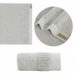 Zwoltex Törölköző Porto 100x150 Szürke 600 g/m2 Prémium Kollekció Lengyel Monogram (Zwoltex PRODUKT POLSKI)