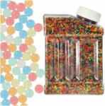  Vízben duzzadó gél gyöngyök virágokhoz, multicolor, 250g, 50 000 db, 7-8mm (KX4086)