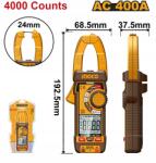  Digitális lakatmérő ampermérő 400A, Ingco (DCM62001)