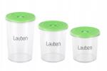 Lauben Három darabos Vákuumos Ételtároló Szett Lauben 1l/1, 5l/2l Bpa Free (LBNVC3GT)