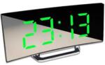 TOO DC-211-BG hőmérséklet kijelzéssel, ébresztő funkcióval fekete digitális óra zöld kijelzővel (TOO_DC-211-BG) (TOO_DC-211-BG)