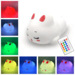 Media-Tech POKKY Dreaming Bunny többszínű éjszakai lámpa gyerekeknek (MT225) - flylite