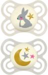 MAM Perfect Night 0+ months cumi Beige/ Grey 2 db