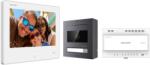 Hikvision Kit videointerfon exterior 2MP, 2 fire, monitor touch, control aplicație - HikVision DS-KIS704EY/AL (DS-KIS704EY/Aluminum)