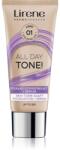 Lirene ALL DAY TONE! hidratáló alapozó a ragyogó bőrért árnyalat 01 Light 30 ml