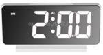 TOO DC-222-W hőmérséklet kijelzéssel, ébresztő funkcióval fehér digitális óra (TOO_DC-222-W) (TOO_DC-222-W)