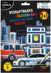 DERFORM Kidea Képkarcoló készlet - Police (WKMKA) (WKMKA)