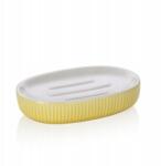 Kela Ava kerámia szappantartó sárga 13, 5x8, 5x3, 0cm (KL-24428)