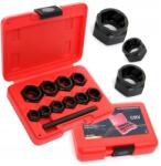 Kraft&Dele Csavarkiszedő Készlet, Letört, Szakadt Csavarokhoz, Tőcsavarokhoz, 10 Db-os (KD10269)