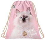 DERFORM Cleo és Frank cicás tornazsák - rózsaszín (WOCF45) (WOCF45)