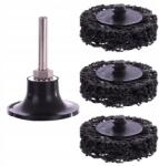 TC Technic Csiszolókorong 50MM Szett 3 Db Szár 6MM Rugalmas Nem Szőtt Rozsda (4908517286275)