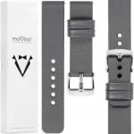 moVear 26 mm-es prémium elegáns óraszíj, Lengyel Movear Szürke (S1-26GG-75125Q-PSL)