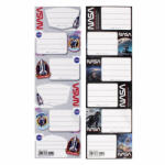 Starpak Nasa 6 db-os füzetcímke - kétféle (536028) (536028) - gyerekjatekbolt