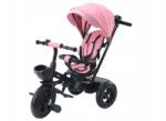 LeanToys Háromkerekű kerékpár PRO550 Rózsaszín Lean Trike (5902808157793)