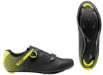Northwave Core Plus 2 Országúti Cipő fekete-fluo sárga 43, 5