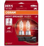 OSRAM H11 Night Breaker Silver +100% 130m Duobox