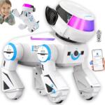 Bedee Robot Kutya Programozható Interaktív Játék Bluetooth Zenével Kreatív (Robot Dog Programowalna)