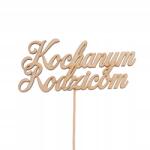 Klepkomania szív alakú tortadísz Szeretett Szülőknek (BSTP119)