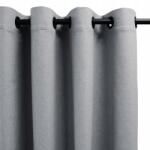 Prestiqua Függöny Sötétítő Gyűrűs 140x185 Világosszürke Blackout Pure (51231)