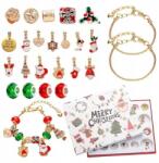 Nobo Kids Adventi Naptár Ékszer Karkötő Medál Charms Diy Arany (4907428183659)