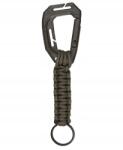 Mil-Tec Paracord nyakpánt Molle Olivova karabinerrel (15908001)
