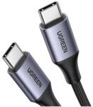 UGREEN Cablu Date si Incarcare USB-C - USB-C UGREEN US535, 240W, 2m, Gri - evomag