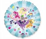 Flexmetal Fólia lufi My Little Pony Csapat kerek kék - 18 inch, 1 db