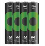 GP Batteries Nagy kapacitású Aa R6 Ni-MH Gp ReCyko Pro 2000mAh akkumulátor 4 db (GP210AAHCBR21-2TLB4)