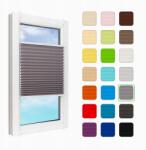 Makostyl Pliszé Függöny, Roló 99x150 Egyedi Méretre, Szúrásmentes, Különböző Színekben Makostyl (PLISA NA WYMIAR ROLETA PLISOWANA)