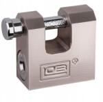 LOB Satinézett Sárgaréz Tolózáras Lakat, 40mm (LOB KTD40)