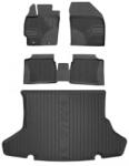 FroGum Gumi autószönyegek és szőnyeg szett Toyota Prius III 2009-2015 Liftback
