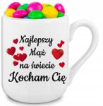 Style Couture Fehér Bögre 330ml Kávé A Világ Legjobb Férjének Sok Mintával