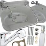 Zelvo Mosogató Gazdasági Mosogató Csaptelep Adagoló Ajándék Zelvo Eko kamra (EKO-wyc-doz)