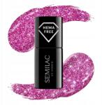 Semilac Hibrid Lakk 462 Pink Bubbles 7ml (5902751451382)