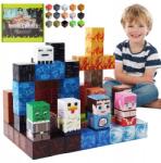 Bedee Mágneses Építőkockák 3D Stem 100 Részes Biztonságos Építőkészlet (100 SZT MAGNETYCZNE)