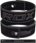 RDX 4 INCH IPL / USPA & World Powerlifting Congress APPROVED Powerlifting Leather Gym Belt BLACK (S) - RDX