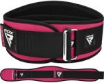 RDX X3 6 INCH Weightlifting Neoprene Gym Belt for Women SHARP PINK (XS) - RDX