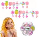  Gyerek Fülbevaló Lányoknak, Csíptetős, Nem Kell Lyukasztás, 7 Pár Szett (dongguanchanshan)